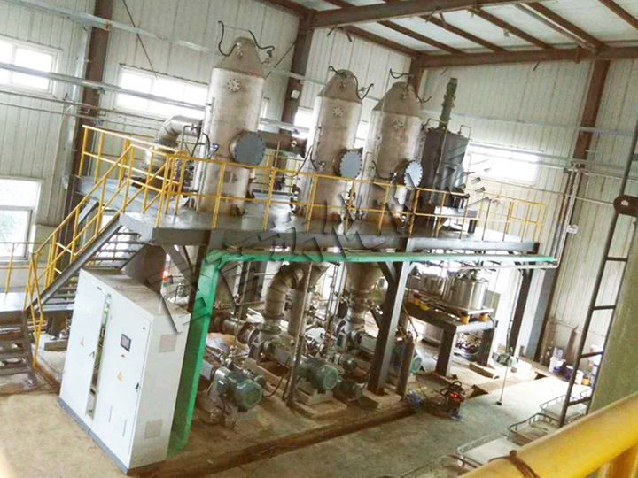 3噸三效強制循環蒸發器